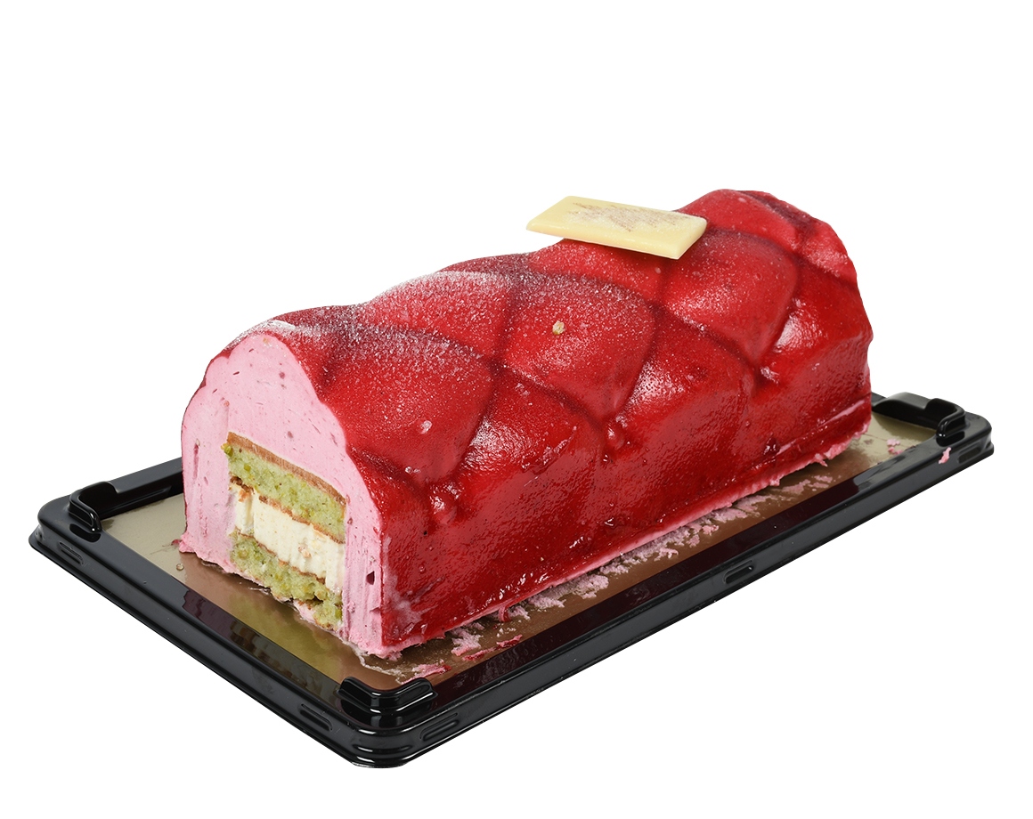Bûche nougat/fruits rouges