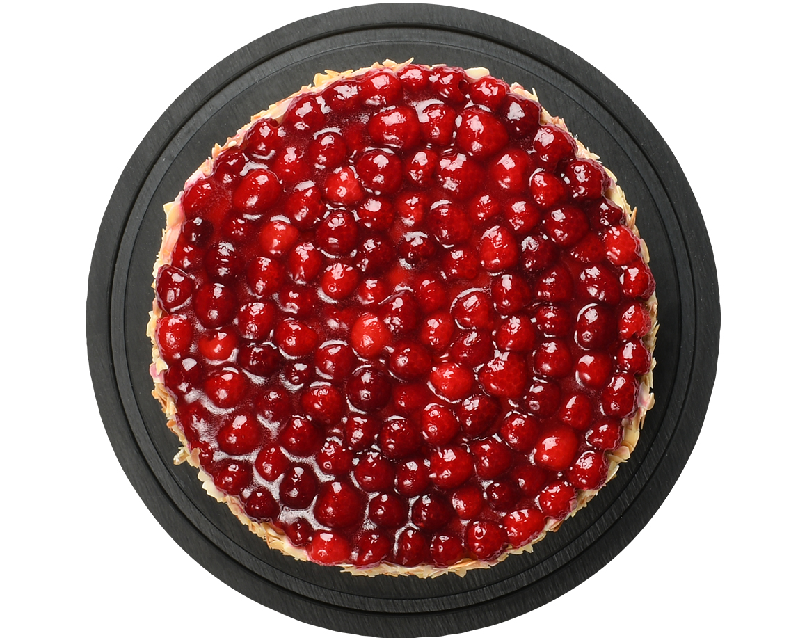 Tourte framboises