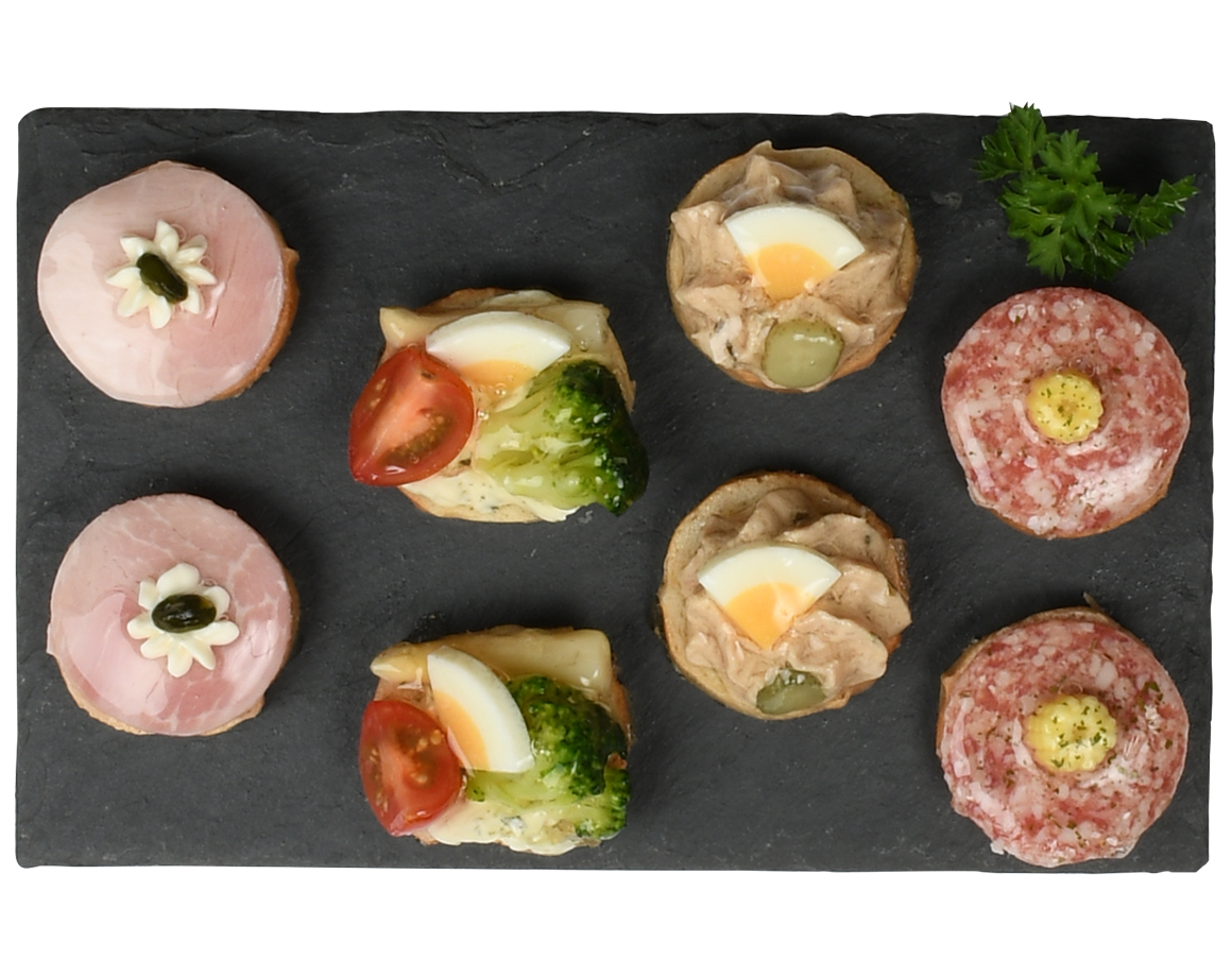 Mini-canapés Variante 1