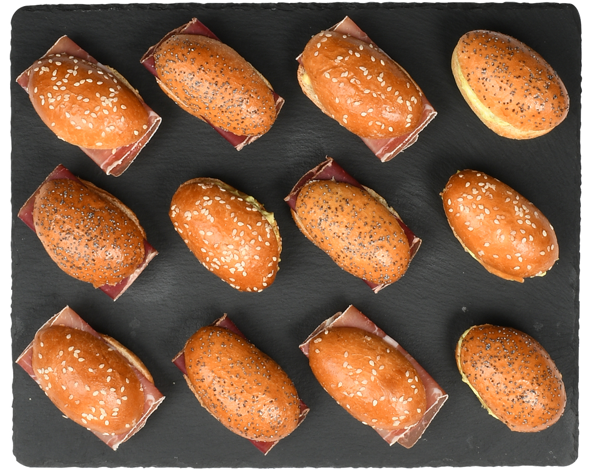 Mini-sandwiches variante 2 *actuellement avec du pain sils